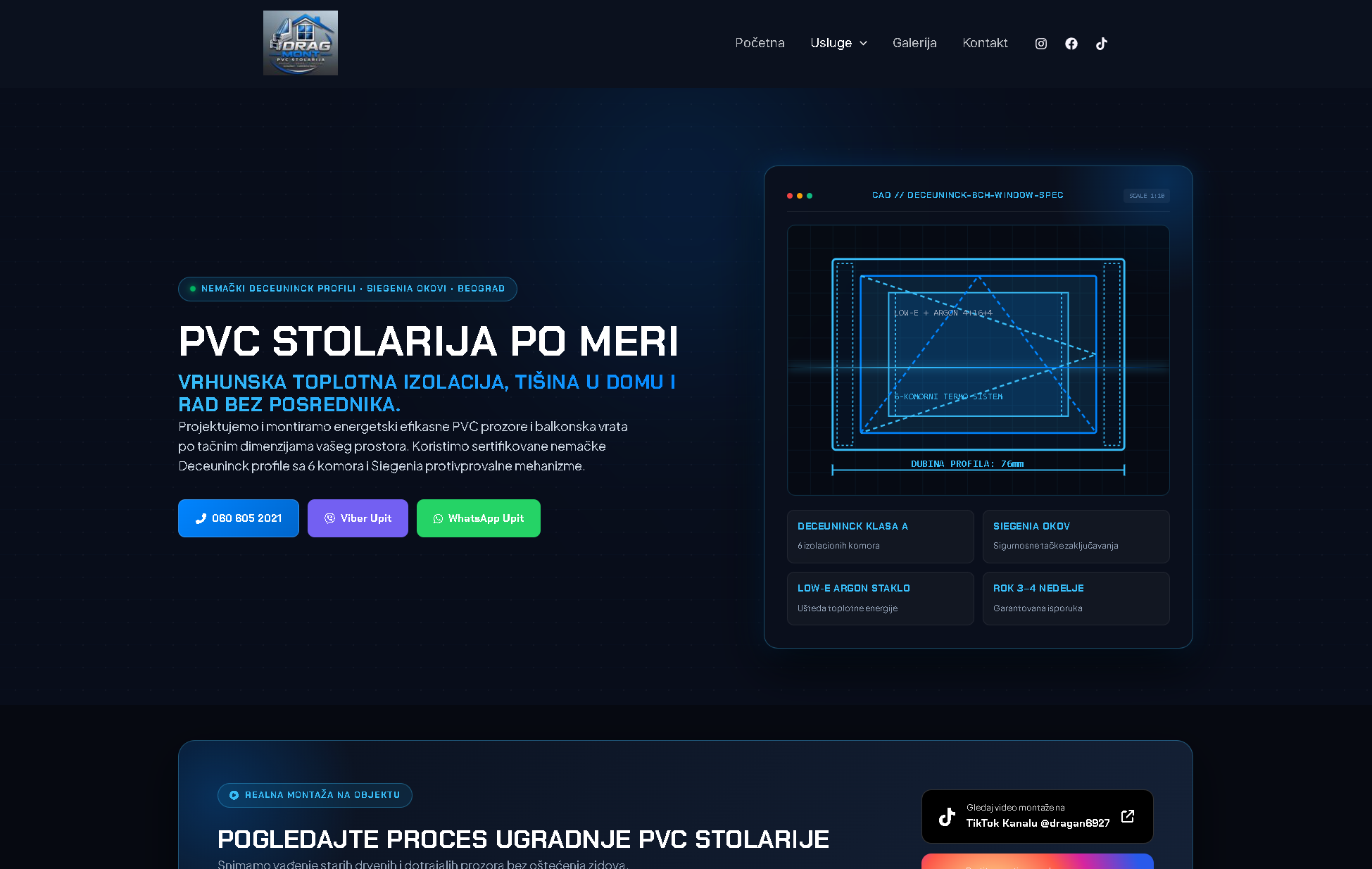 Drag Mont PVC i ALU Stolarija